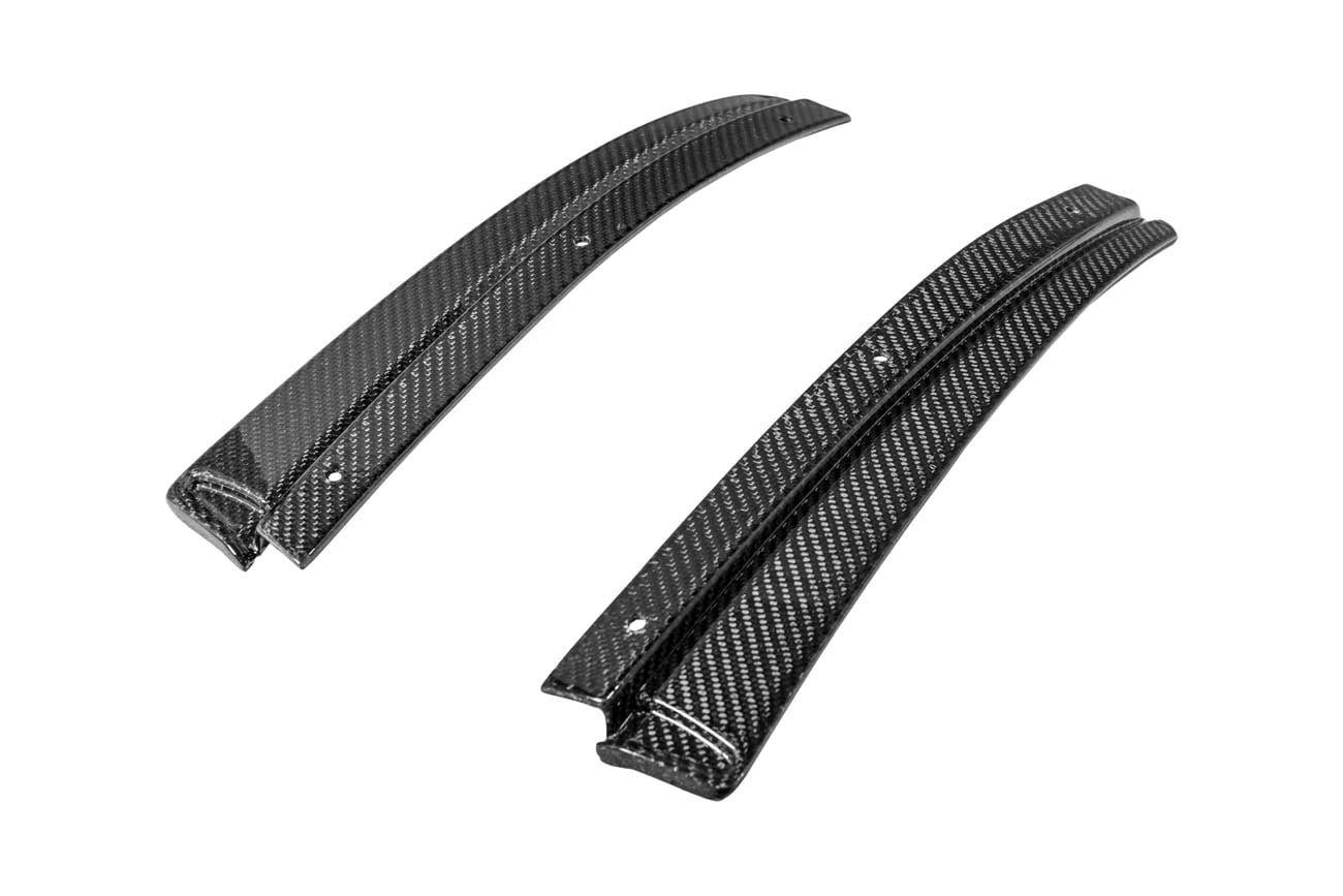 2016-2019 Cadillac ATS-V - Carbon Fiber Front Lip Splitter Wheel Arches Ground Effects