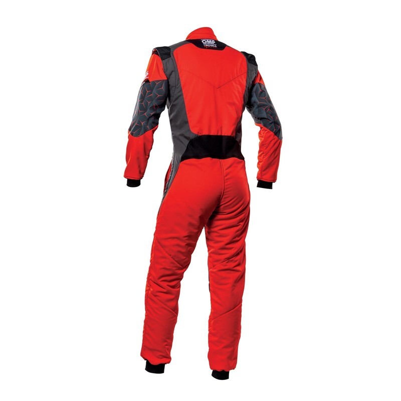 OMP Tecnica Hybrid Overall Fia 8856-2018 - Black/Silver Sz 50