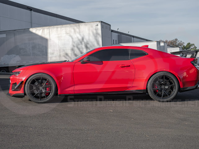 2016-2024 6TH GEN CAMARO ZL1 SIDE SKIRTS ROCKER PANLES GROUND EFFECTS