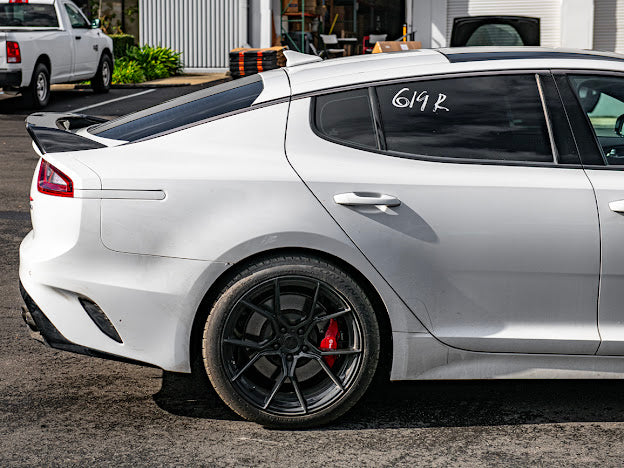 2018-Up Kia Stinger Scorpion GT Style GLOSSY BLACK Rear Trunk Lid Wing Spoiler