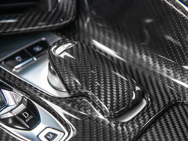 2020+ CHEVROLET CORVETTE C8 |CARBON FIBER CENTER CONSOLE W/ SWITCH TRIM FULL COVER