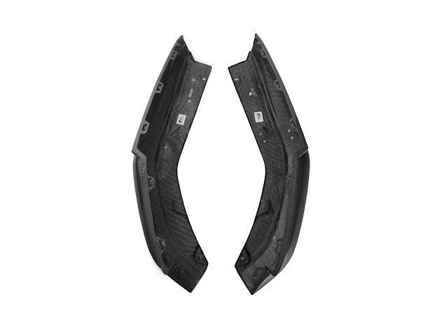 2021-Up BMW G80 M3 | Factory Style CARBON FIBER Rear Apron Lip Splitter Pair