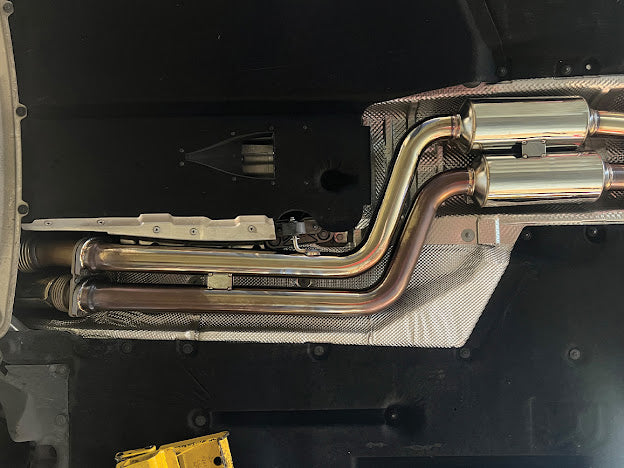 2015-2019 BMW F80 M3 & F82 / F83 M4 | RESONATED MID PIPE EXHAUST