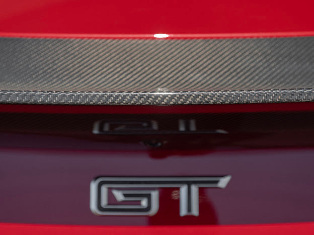 2024-UP FORD MUSTANG S650 | CARBON FIBER REAR TRUNK DUCKTAIL INTEGRATED WING SPOILER MODULE