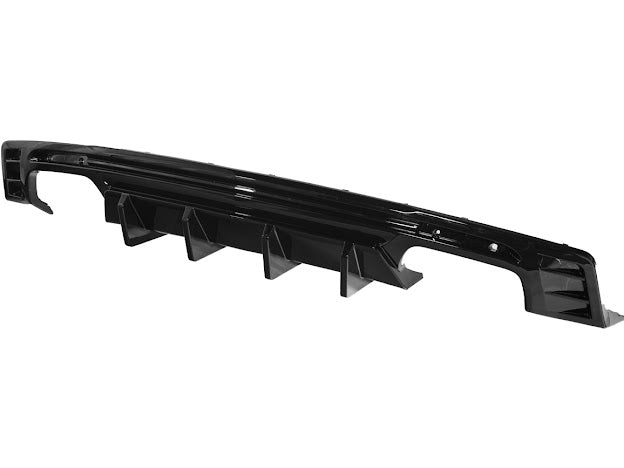 2016-Up Camaro |  Performance Track Style MATTE BLACK Rear Quad Exit Diffuser