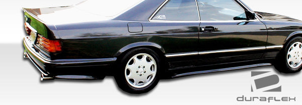 1981-1991 Mercedes S Class W126 4DR Duraflex AMG Look Rear Bumper Cover (euro spec) - 1 Piece
