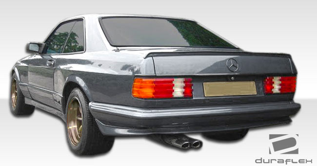 1981-1991 Mercedes S Class W126 2DR Duraflex AMG Look Wide Body Rear Fender Flares - 2 Piece