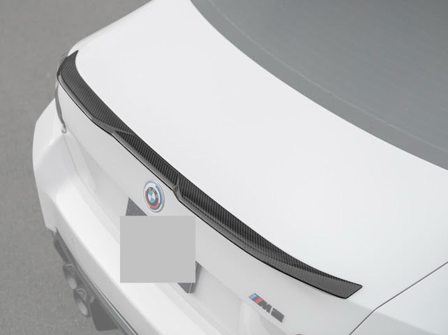 2023-Up BMW G87 M2 | M-Performance Style Carbon Fiber Rear Trunk Spoiler Wing