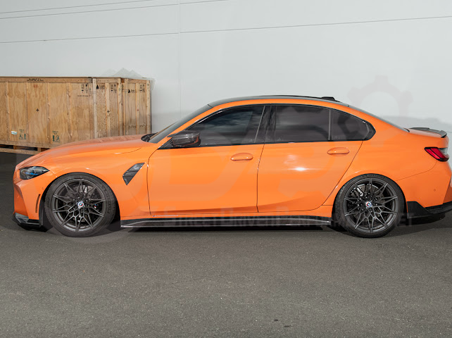 2021-UP BMW G80 M3 | FACTORY REPLACEMENT CARBON FIBER SIDE FENDER VENT COVERS REPLACEMENT PAIR