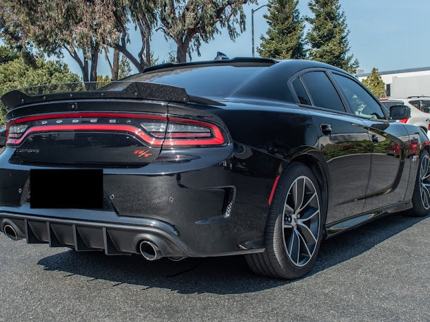 2015-UP DODGE CHARGER REAR SPOILER WICKERBILL FLAP INSERT