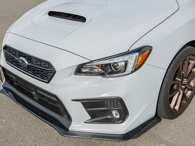 2018-2021 SUBARU WRX / STI | HT STYLE CARBON FIBER FRONT SPLITTER LIP GROUND EFFECT