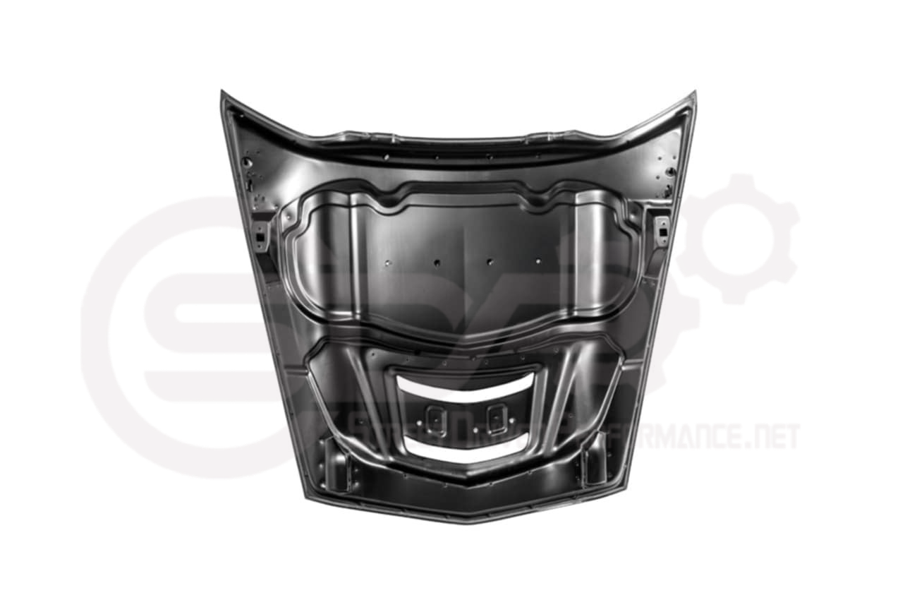 **BLEMISHED-DISCOUNTED** 2014-2019 CHEVROLET CORVETTE C7 ZR1 ALUMINUM VENTED COWL LOUVER HOOD