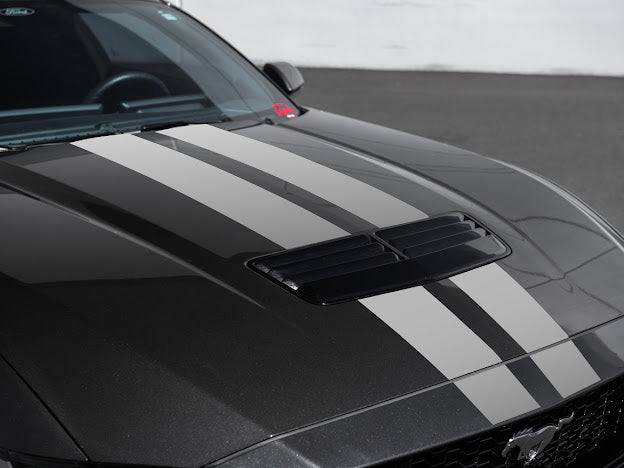 2024-UP FORD MUSTANG S650 | HOOD BODY STRIPE 3M DECALS