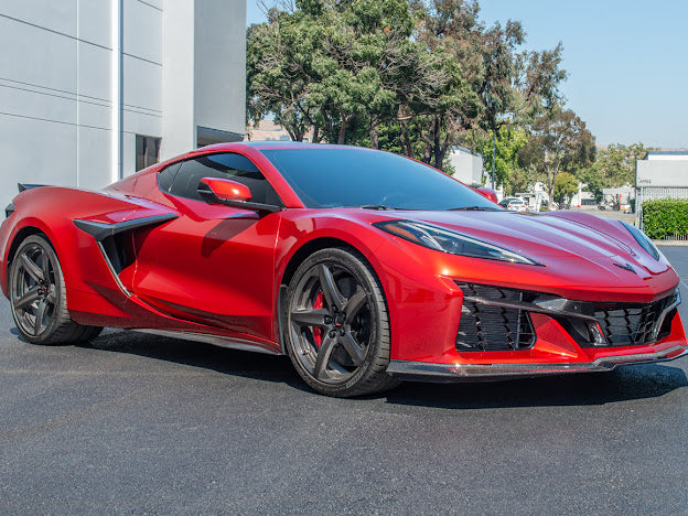 2020-UP CHEVROLET CORVETTE C8 Z06 |CARBON FIBER SIDE SKIRTS ROCKER PANELS GROUND EFFECTS