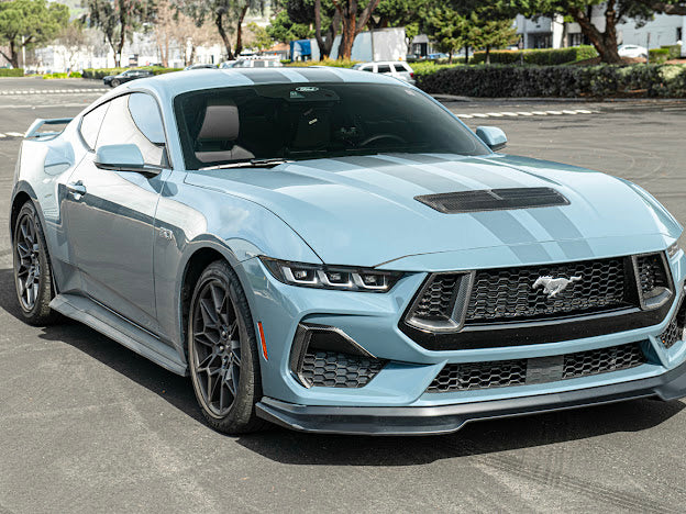 2024-UP FORD MUSTANG S650 | FRONT UPPER & LOWER SIDE GRILLE INSERTS PAIR