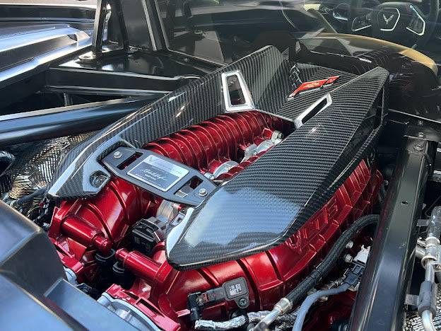 2023+ CORVETTE C8 Z06 CARBON FIBER ENGINE COVER