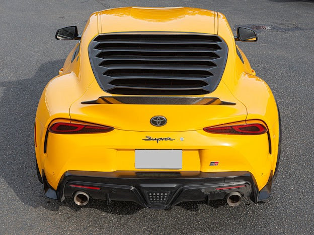 2020-Up Toyota Supra A90 A91 |SDP Performance Style MATTE BLACK Rear Window Louver Sun Shade Cover