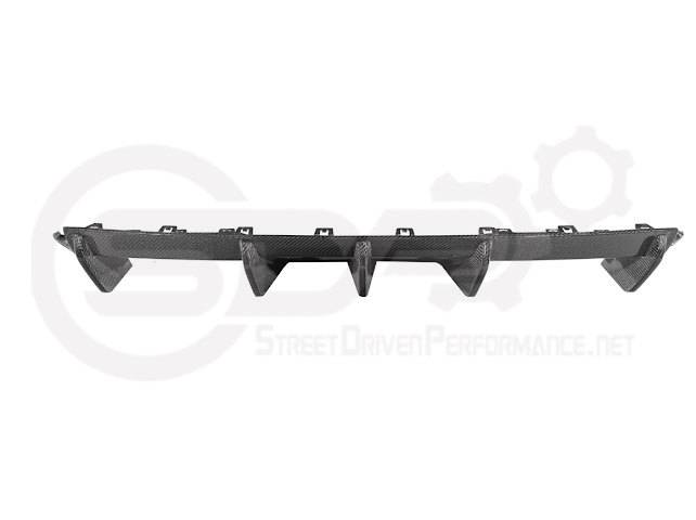 2023-UP BMW G87 M2 | M-SPORT PERFORMANCE V2 STYLE CARBON FIBER REAR BUMPER DIFFUSER