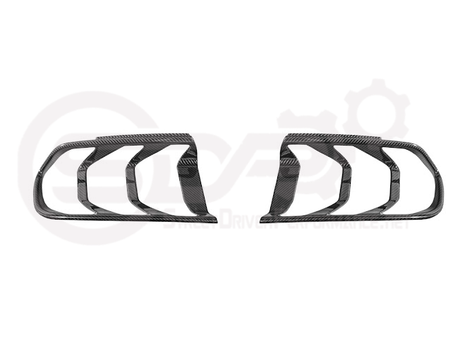 2015-17 FORD MUSTANG | REAR TAIL LIGHT TRIM BEZEL COVER PAIR