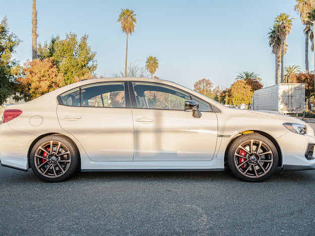 2015-2021 SUBARU WRX / STI “COMPETITION SPORT” STYLE SIDE SKIRTS ROCKER PANEL GROUND EFFECTS