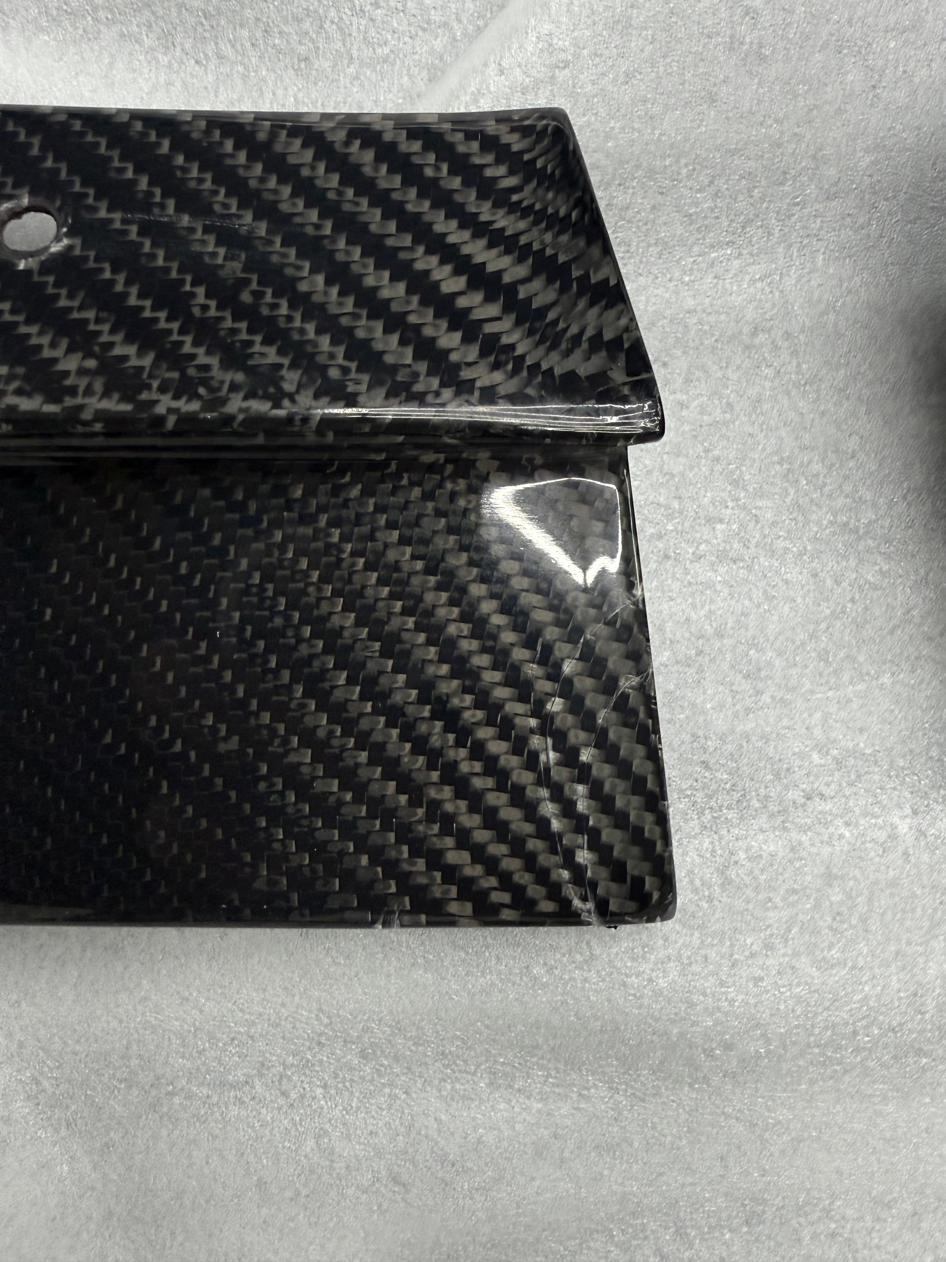 *BLEMISHED- DISCOUNTED* 2020+ C8 Corvette Stingray & Z51 |"5VM Style" 2-Piece CARBON FIBER Splitter / Lip Ground Effects