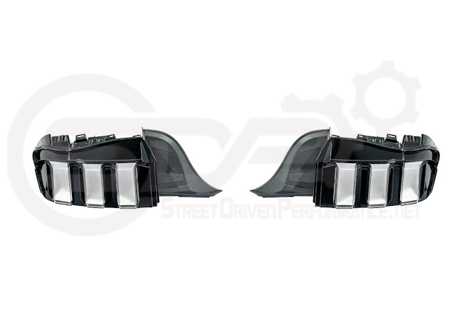 2024-Up Ford Mustang S650 | EURO Style Sequential Signal LED Clear Lenses Rear Taillights Pair