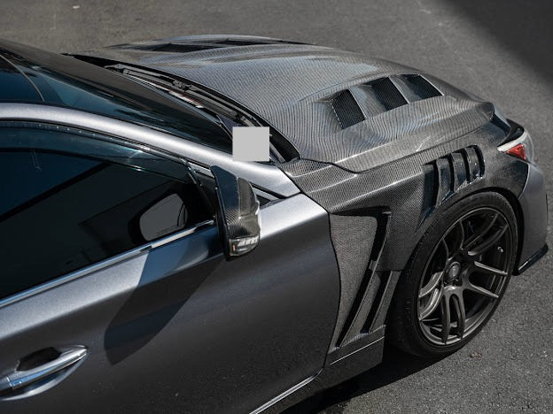 2014-UP INFINITI Q50 FRONT SIDE FENDERS PAIR