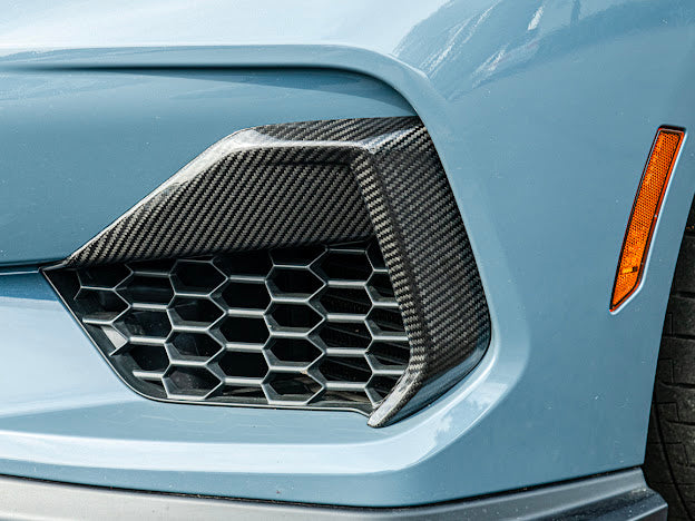 2024-UP FORD MUSTANG S650 | FRONT UPPER & LOWER SIDE GRILLE INSERTS PAIR