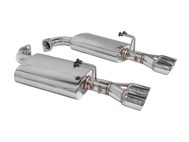 2008-2009 PONTIAC G8 STAINLESS STEEL MUFFLER QUAD TIPS AXLE BACK EXHAUST