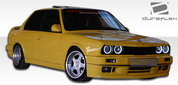 1984-1987 BMW 3 Series E30 2DR 4DR Duraflex M-Tech Front Bumper Cover - 1 Piece