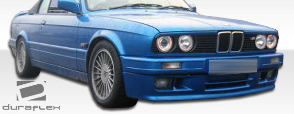 1984-1991 BMW 3 Series E30 2DR Duraflex M-Tech Side Skirts Rocker Panels - 2 Piece