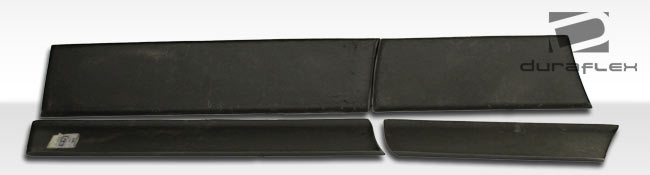 1984-1993 Mercedes 190 W201 Duraflex Evo 2 Wide Body Door Caps - 4 Piece