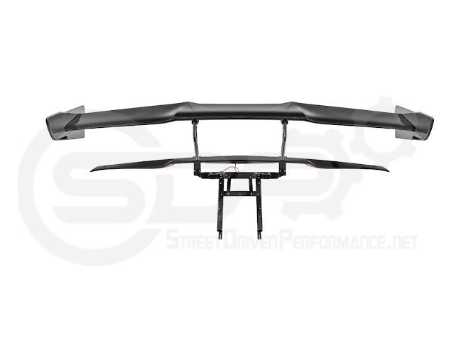 2014-2019 CHEVROLET CORVETTE C7  | EXTENDED REAR HIGH SPOILER WITH WING RISER