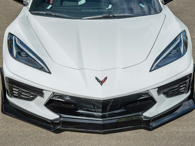 2020+ CORVETTE C8 STINGRAY & Z51 | SDP PERFORMANCE TRACK EDITION FRONT SPLITTER LIP GROUND EFFECTS