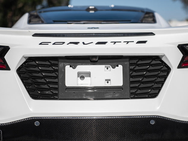 2020-UP CORVETTE C8 STINGRAY & Z51 | LICENSE PLATE BACKING