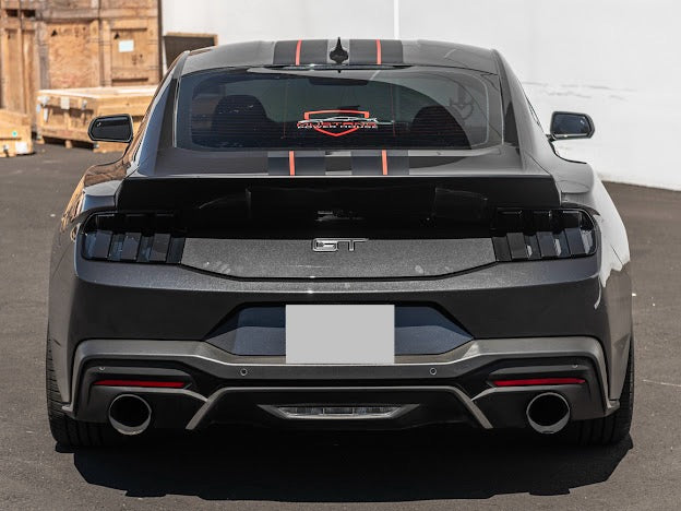 2024-UP FORD MUSTANG S650 | SMOKE TINTED REAR TAIL LIGHT TRIM BEZEL COVER