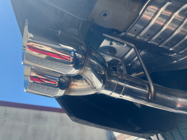 2021-PRESENT ACURA TLX MUFFLER DELETE AXLE BACK QUAD TIPS EXHAUST