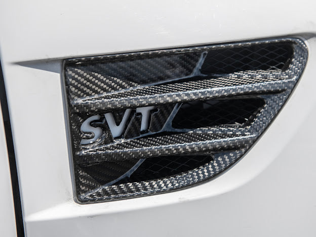 2009-2014 Ford F-150 Raptor SVT | SDP Package Carbon Fiber Side Fender Vents Trim Replacement (Pair)