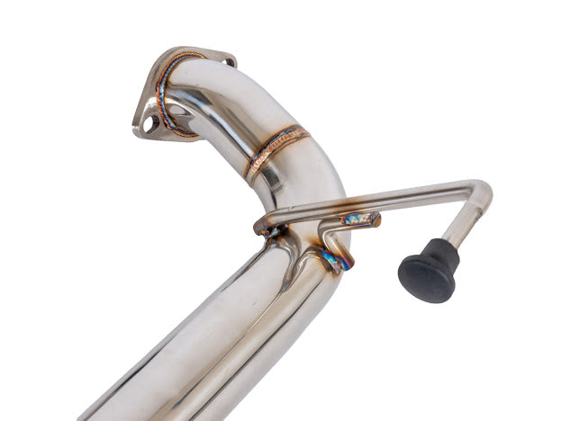 2015-2021 SUBARU WRX / STI | AXLE BACK EXHAUST 4 INCH QUAD BURNT BLUE TIPS