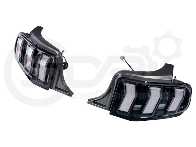 2010-2014 FORD MUSTANG | S650 EURO STYLE SEQUENTIAL SIGNAL LED REAR TAILLIGHTS PAIR