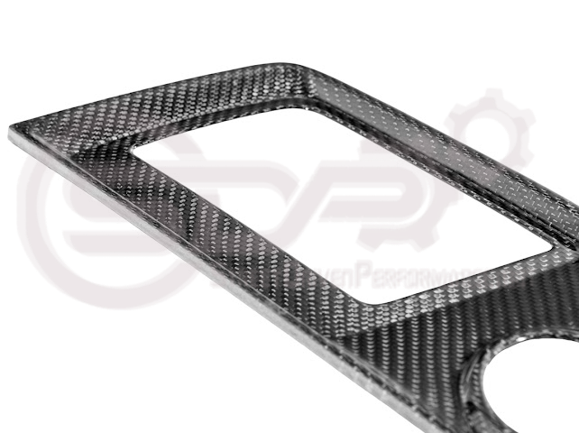 2014-2019 CHEVROLET CORVETTE C7 | FACTORY STYLE DRY CARBON FIBER CENTER CONSOLE SHIFTER TRIM PLATE COVER OVERLAY