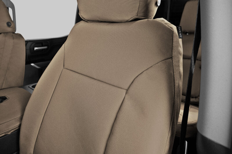 Covercraft 15-24 Ford Edge Endura PrecisionFit Custom Front Row Seat Covers - Tan/Tan