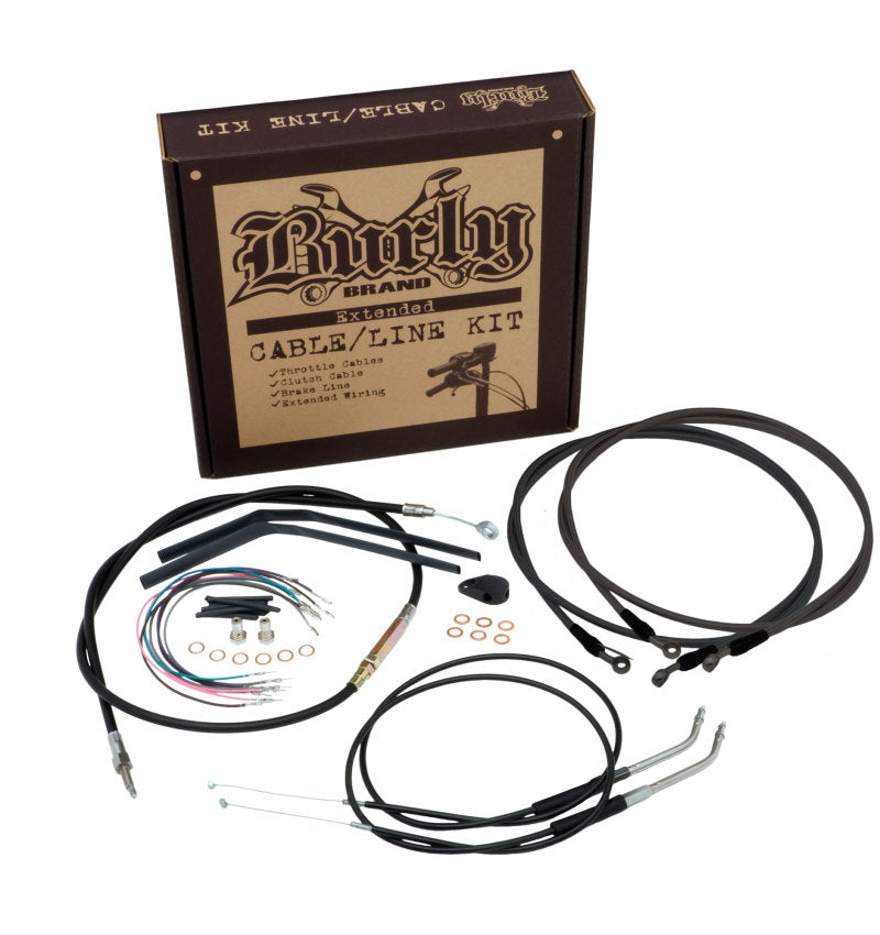 Burly Brand Control Kit 16in Ape Black