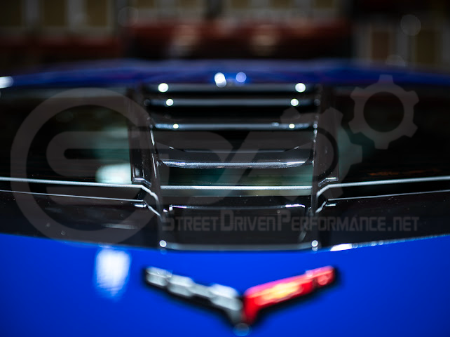 2020+ CORVETTE C8 ALL MODELS | ZR1 STYLE CARBON FLASH REAR WINDOW HATCH VENT LOUVER COVER