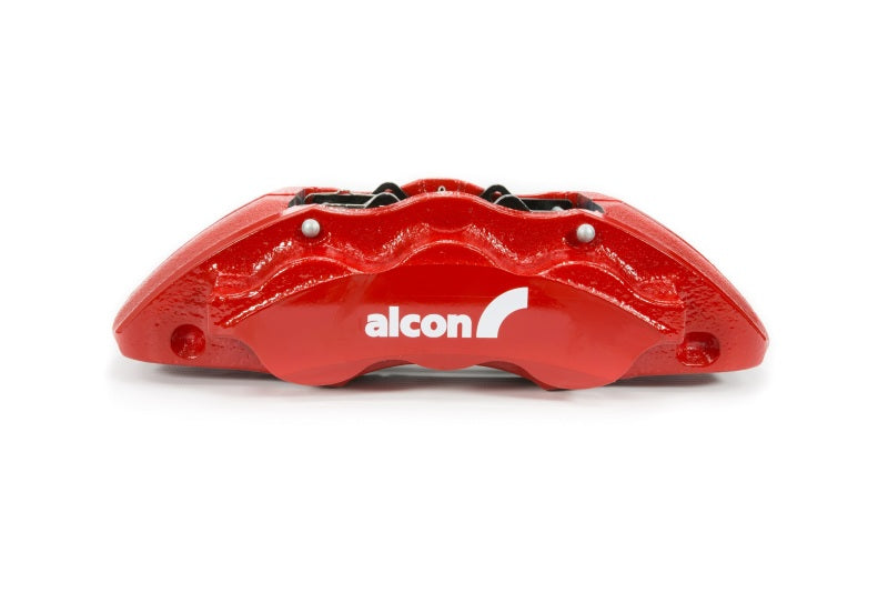 Alcon 2019+ Ford Ranger/2020+ Bronco 2.3L 350x34mm Rotors 6-Piston Calipers Front Brake Kit - Red
