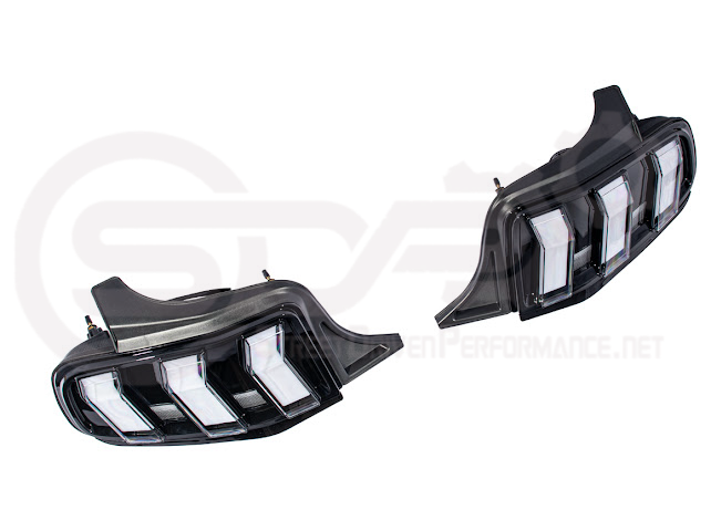 2010-2014 FORD MUSTANG | S650 EURO STYLE SEQUENTIAL SIGNAL LED REAR TAILLIGHTS PAIR