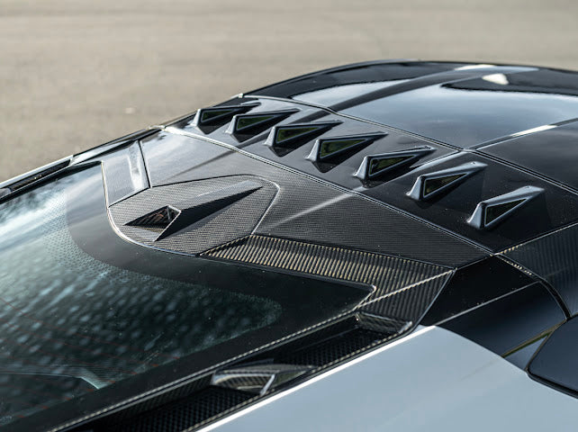 2020-UP CORVETTE C8 WINDSHIELD UPPER MOLDING TRIM SURROUNDING