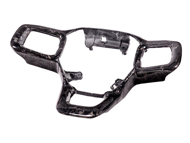 2024-Up Ford Mustang S650 | Carbon Fiber / Forged Carbon Fiber Steering Wheel Button Replacement
