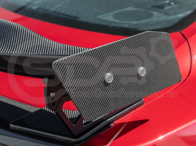 2024-UP FORD MUSTANG S650 COUPE | APR STYLE CARBON FIBER REAR HIGH WING SPOILER