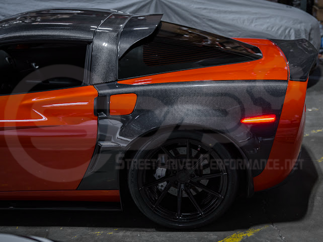 2005-2013 Chevrolet Corvette C6 | Amber Light LED Side Fender Markers Pair (Front and / or Rear) {Clear, Amber, Red, or Smoke Lenses}